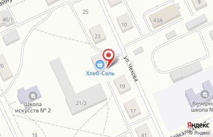 Продуктовый магазин Лукоморье в Правобережном районе на карте