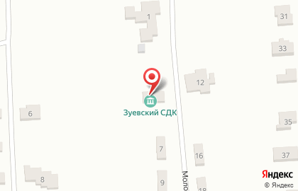 Зуевский центральный сельский дом культуры на карте