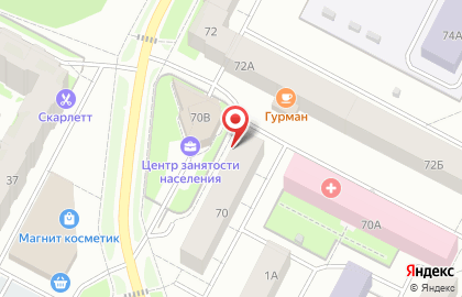 Супермаркет Новый на улице Нефтяников на карте