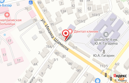 Кабинет автострахования в Буйнакске на карте