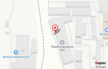 Компания Промгидравлик в Октябрьском районе на карте