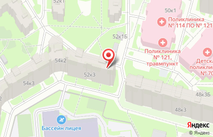 Мастерская в Санкт-Петербурге на карте