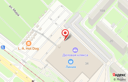 Магазин текстиля и предметов интерьера на карте