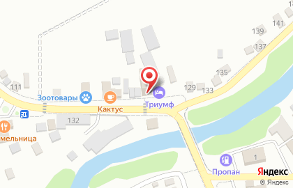 Банкетный зал Триумф в Ессентуках на карте