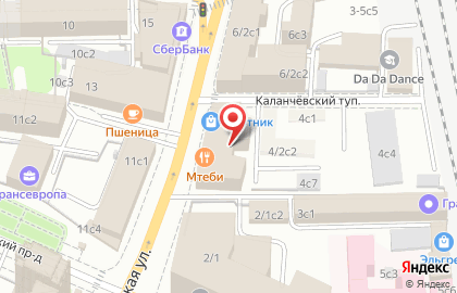 Ресторан Восточный дворик в Красносельском районе на карте