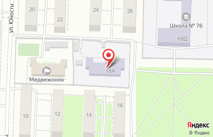 Городская станция юных натуралистов в Ленинском районе на карте
