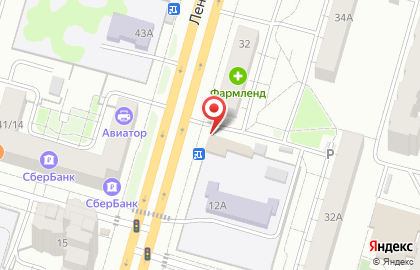 Мясной магазин на Ленинградской, 32Б на карте
