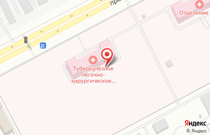 Кузбасский клинический фтизиопульмонологический медицинский центр им. И.Ф.Копыловой в Кемерово на карте