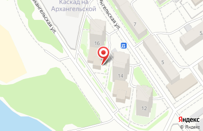 Банкомат ВТБ на Архангельской улице на карте