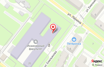 ВГМХА на улице Ленина на карте
