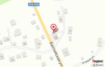 Продуктовый магазин в Калининграде на карте