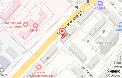 Салон Дом Оптики в Тракторозаводском районе на карте