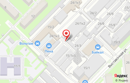 Гаражный кооператив Архитектор на карте