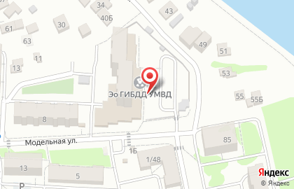 ОАО Банкомат, АКБ Абсолют Банк на Модельной улице на карте