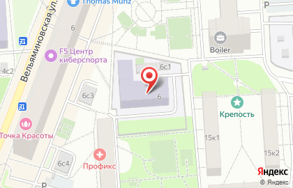 Школа №1362 на улице Благуша на карте