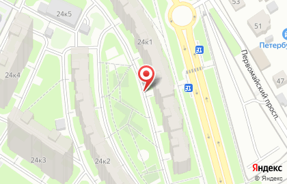 Косметологический кабинет на Афонской, 24 к1 на карте