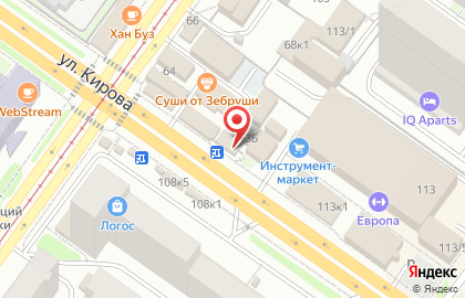 Ломбард Просто 585 в Октябрьском районе на карте