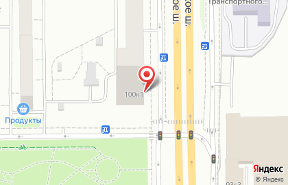 Супермаркет ДИКСИ на Варшавском шоссе, 100 на карте