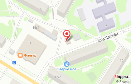 Магазин Птицефабрика Зеленецкая в Сыктывкаре на карте