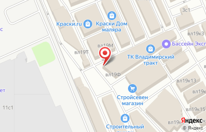 Магазин лакокрасочных материалов в Москве на карте