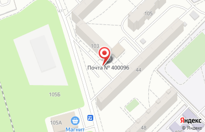 Почта Банк в Волгограде на карте