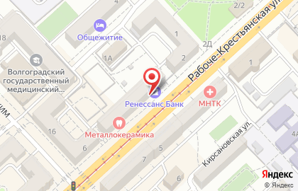 Магазин спортивных товаров Медведь на Рабоче-Крестьянской улице на карте