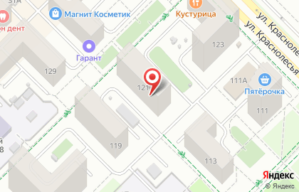 Мужская парикмахерская СуперМен на улице Краснолесья на карте