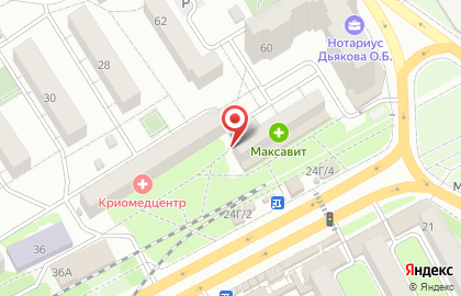 Магазин Карандаш на улице Ворошилова на карте
