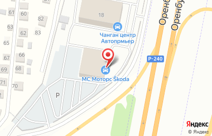 МС Моторс Зубово на карте
