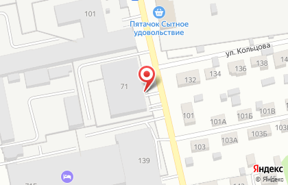 Пилорама в Барнауле на карте