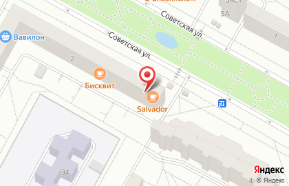 Салон цветов Роза Лэнд в Центральном районе на карте