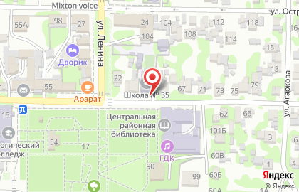 Специальная коррекционная школа №35 на Советской улице на карте