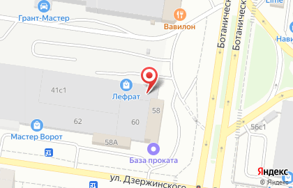 Торгово-производственная компания Обелиск в Автозаводском районе на карте