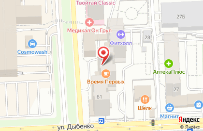 Торговая фирма Техносервис на улице Карбышева на карте