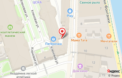 Спб. Федерация Контактного Карате на карте