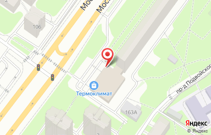 Супермаркет Дикси на Московском проспекте на карте