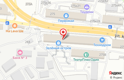 Дизайн-салон Блиц в Первомайском районе на карте