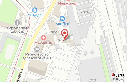 Автотехцентр АвтоТек на карте