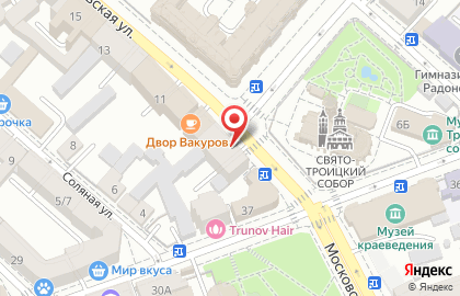 Магазин-паб крафтового пива Декабрист на Московской улице на карте