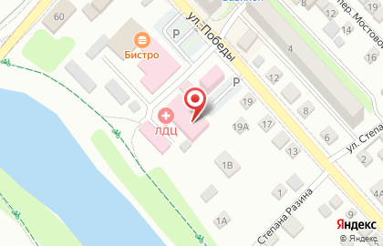 Лечебно-диагностический центр Лечебно-диагностический центр на площади Победы на карте