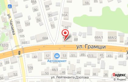 Баня Легкий пар на улице Островского на карте