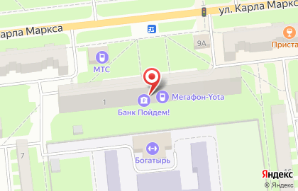 Салон сотовой связи МегаФон в Санкт-Петербурге на карте