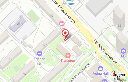Красноперова Екатерина на Профсоюзной улице на карте