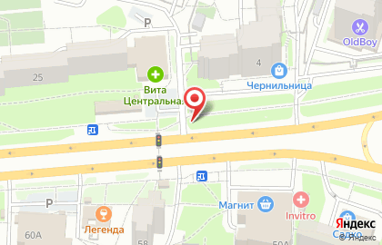 Киоск Ледяной дом на улице Бородина на карте
