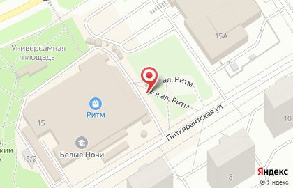 Метро-II на улице Ровио на карте