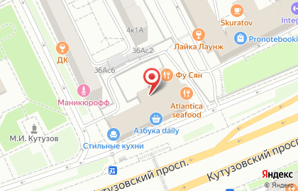 Салон красоты КОММО на Кутузовском проспекте на карте