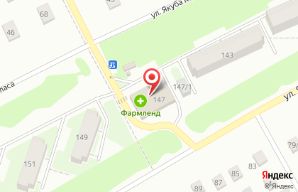 Группа компаний Пышка на улице Якуба Коласа на карте