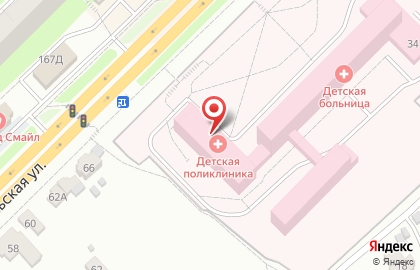 Областная детская клиническая больница во Владимире на карте