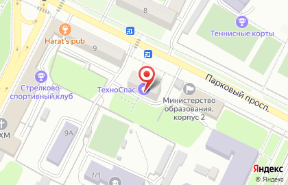 Продуктовый магазин в Оренбурге на карте