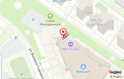 Фитнес-клуб DDX Fitness на карте